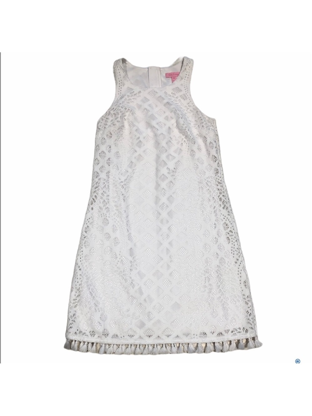 Lilly Pulitzer White Eyelet Shift Dress